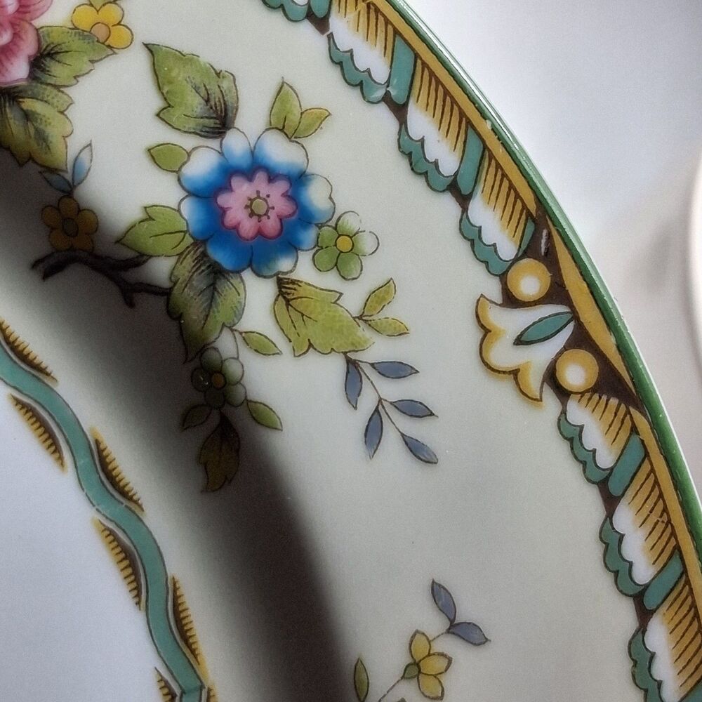 (M) Noritake China Pecos 2 Dinner Plates 9.75" and 2 Salad Plates 8.75" Lot of 4 - Picture 4 of 16
